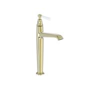 Mitigeur lavabo haut Cléo 1889 or beige