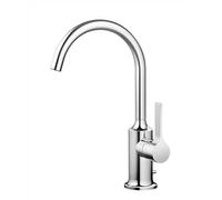 Mitigeur Lavabo Haut Dornbracht VAIA 1 Trou avec Garniture de Vidage 306mm Chromé
