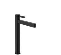 Mitigeur Lavabo Haut Hansgrohe Finoris pour les lavabos avec système d'évacuation à poussoir 233x49x328mm Noir Mat