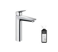 Mitigeur lavabo haut Logis 190 - Taille XL + nettoyant Briochin
