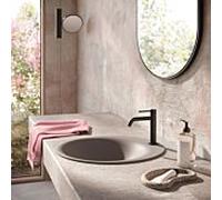 Mitigeur lavabo Herzbach DEEP BLACK Slim S-Size 18.023220. 2000 .12 sans drain noir mat