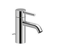Mitigeur lavabo Herzbach DEEP taille S 115 mm 18.023510.2.01 avec bec extractible - garniture de vidange Chrome