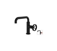 mitigeur lavabo industriel bec mobile noir