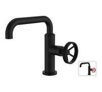 Mitigeur lavabo industriel ROUSSEAU - Bec mobile - Noir