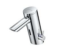 Mitigeur lavabo infrarouge Schell PURIS E2 002900699 HD-M, chromé, compartiment à piles 6 V, 4 piles alcalines AAA 1,5 V