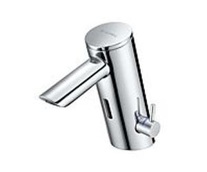 Mitigeur lavabo infrarouge Schell PURIS E2 002900699 HD-M, chromé, compartiment à piles 6 V, 4 piles alcalines AAA 1,5 V