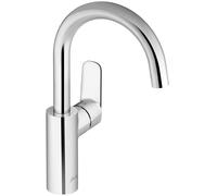 Mitigeur lavabo July+, bec tube haut pivotant avec vidage Chrome - JACOB DELAFON - E35669-4-CP