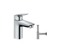 Mitigeur lavabo Logis 100 + siphon FlowStar S