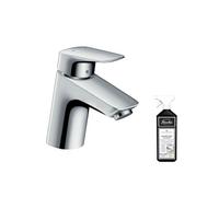 Mitigeur lavabo Logis 70 avec tirette et vidage chrome + nettoyant Briochin