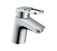 Mitigeur de lavabo HANSGROHE Logis Loop Eco CH3 CoolStart, avec tirette et vidage synthétique chromé - 71153000