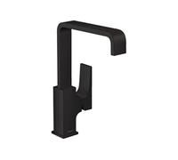 Hansgrohe Mitigeur lavabo Metropol 230 - monocommande, poignée à levier, vidage poussoir, noir mat