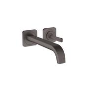 Mitigeur Lavabo Monotrou Axor Citterio E UP Chrome Noir Brossé 36106340