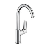 hansgrohe Logis 210 robinetterie de lavabo 71131000 chromé , hauteur 300 mm, sans garniture de vidange