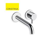 Mitigeur lavabo mural Chromé TRIVERDE - CRISTINA ONDYNA TV25551