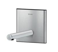 Mitigeur Lavabo Mural Delabie BINOPTIC Kit 2/2, robinet, électronique, secteur 145x145x190mm Inox brossé 370100
