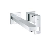 Grohe Eurocube Mélangeur lavabo 2 trous, montage encastré, saillie 231mm, 23447000, Couleur: chrome