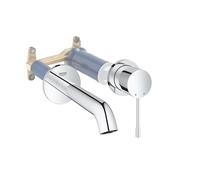 Mitigeur lavabo mural GROHE Essence Taille M chromé avec corps encastré