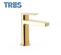 Mitigeur lavabo Or 24K - TRES 21110301OR