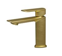 Mitigeur Lavabo Profilo Regular Avec Vidage Up&D Laiton Or Brosse - CRISTINA ONDYNA PF22096P