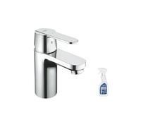 Mitigeur lavabo Quickfix Get taille S chromé + nettoyant GrohClean