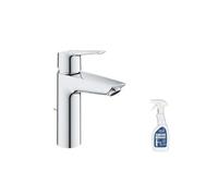 Mitigeur lavabo Quickfix Start 2021 avec tirette et vidage taille M + nettoyant GrohClean