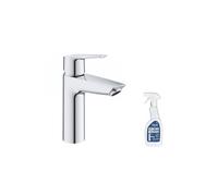 Mitigeur lavabo Quickfix Start 2021 avec vidage Push-Open taille M chromé + nettoyant GrohClean