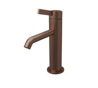 Mitigeur Lavabo Regular Avec U&D Or Rose Brosse Pvd - CRISTINA ONDYNA PA22034I