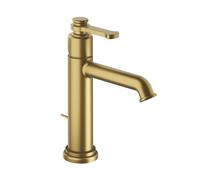 Mitigeur lavabo regular avec vidage tirette Or Brossé - CRISTINA ONDYNA FA22196P