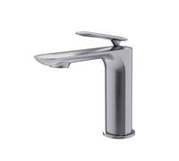 Mitigeur Lavabo Regular Foil Avec Vidage Up&Down Alux - CRISTINA ONDYNA FL22015