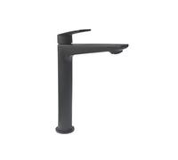 Mitigeur lavabo réhaussé Ruby Noir Mat