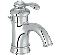 Jacob Delafon Mitigeur Lavabo Fairfax, Style rétro, avec Vidage, Chrome | Cartouche céramique. Débit 12L/min. Bec 5,7cm. Avec Flexibles