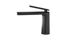 Mitigeur lavabo Robinet de lavabo haut en laiton massif bronze blanc/gris, mitigeur monocommande for baignoire, disponible versions haute et basse(Color-11)