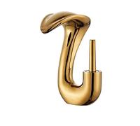 Mitigeur lavabo Robinet de salle bain cascade chromé à poignée unique en laiton massif avec bonde, for lavabo et coiffeuse(Color-6)