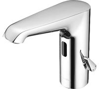 Schell Mélangeur électronique de lavabo Schell E 012970699 chrome, à piles, pour eau mitigée