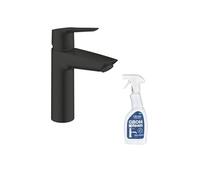 Mitigeur lavabo Start noir M + nettoyant GrohClean