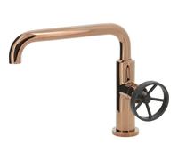 Mitigeur lavabo style industriel Rose gold traitement PVD THERMADOR - VAT15RG