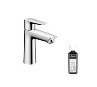 Mitigeur lavabo Talis E 110 bas débit avec tirette et vidage + nettoyant Briochin
