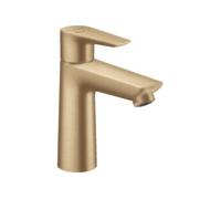 hansgrohe Talis E mitigeur monocommande de lavabo 110 CoolStart, sans vidage, saillie de 112 mm, 71714140, Couleur: bronze brossé
