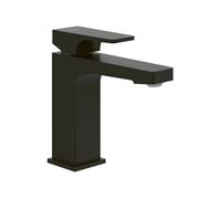 Mitigeur lavabo VILLEROY ET BOCH Architectura Square sans tirette Noir mat