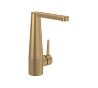 Mitigeur lavabo VILLEROY ET BOCH Conum ouverture côté avec vidage Push Open Or brossé