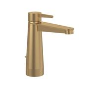 Mitigeur lavabo VILLEROY ET BOCH Conum ouverture dessus avec tirette Chrome Or brossé