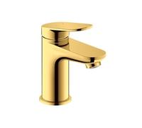 Duravit Wave Mitigeur monocommandÃ© pour lavabo, saillie 95 mm, sans garniture dÃ©coulement, WA10100020, Coloris: Or poli - WA1010002034