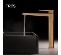 Mitigeur lavabo XXL Slim Exclusive OR 24K-Mat - TRES 20210305OM