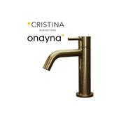 Mitigeur lave mains triverde eau froide poignee tige vieux bronze mat - CRISTINA ONDYNA TV24093