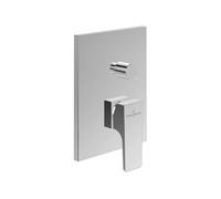 Villeroy und Boch raccord encastré TVS12500300061 Architectura Square 150x190x54mm chromé