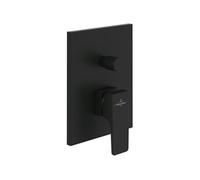 Villeroy und Boch robinet encastré TVS125003000K5 Square 150x190x54mm noir mat