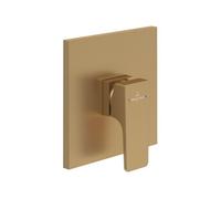 Mitigeur mécanique encastré VILLEROY ET BOCH Architectura Square Or brossé