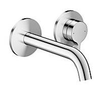 Mitigeur monocommande AXOR hansgrohe One mitigeur lavabo 48170000 encastré pour montage mural avec poignée à levier et bec 160 mm, chromé