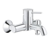 GROHE Start Classic Robinet de bain mural avec inverseur et raccords Chrome 23787000