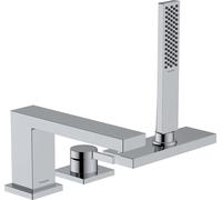 hansgrohe Tecturis E Raccord de rebord de baignoire 3 trous 73443000 avec sBox, chromé